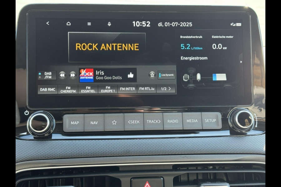 Hyundai Kona 1.6 GDI HEV Fashion Adaptive cruise control Climate control Stoel-en stuurverwarming Dodehoekdetectie Apple / Android