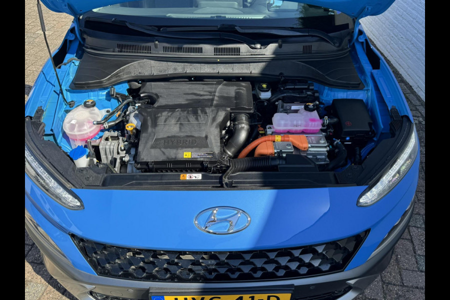 Hyundai Kona 1.6 GDI HEV Fashion Adaptive cruise control Climate control Stoel-en stuurverwarming Dodehoekdetectie Apple / Android