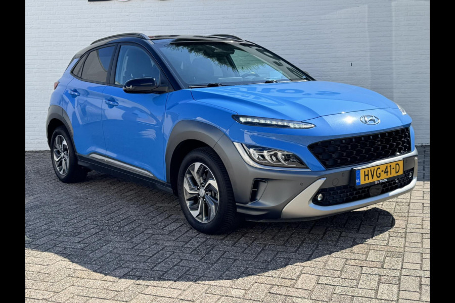 Hyundai Kona 1.6 GDI HEV Fashion Adaptive cruise control Climate control Stoel-en stuurverwarming Dodehoekdetectie Apple / Android