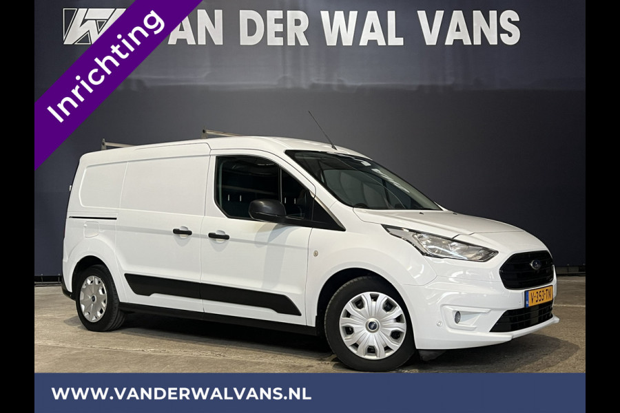 Ford Transit Connect 1.5 EcoBlue 100pk L2H1 Inrichting Euro6 Airco | Camera | Navigatie | Android Auto Cruiscontrole, Verwarmde voorruit, Trekhaak, Dakdragers, Parkeersensoren