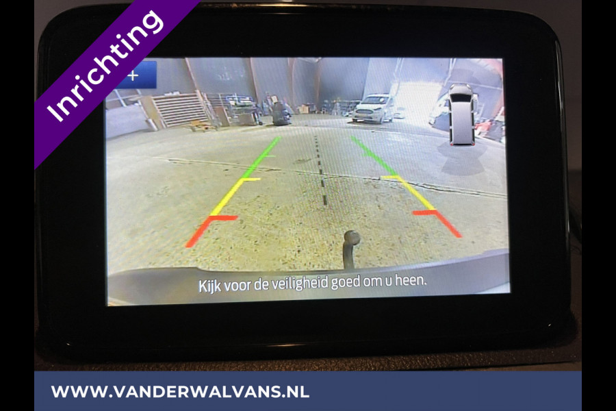 Ford Transit Connect 1.5 EcoBlue 100pk L2H1 Inrichting Euro6 Airco | Camera | Navigatie | Android Auto Cruiscontrole, Verwarmde voorruit, Trekhaak, Dakdragers, Parkeersensoren