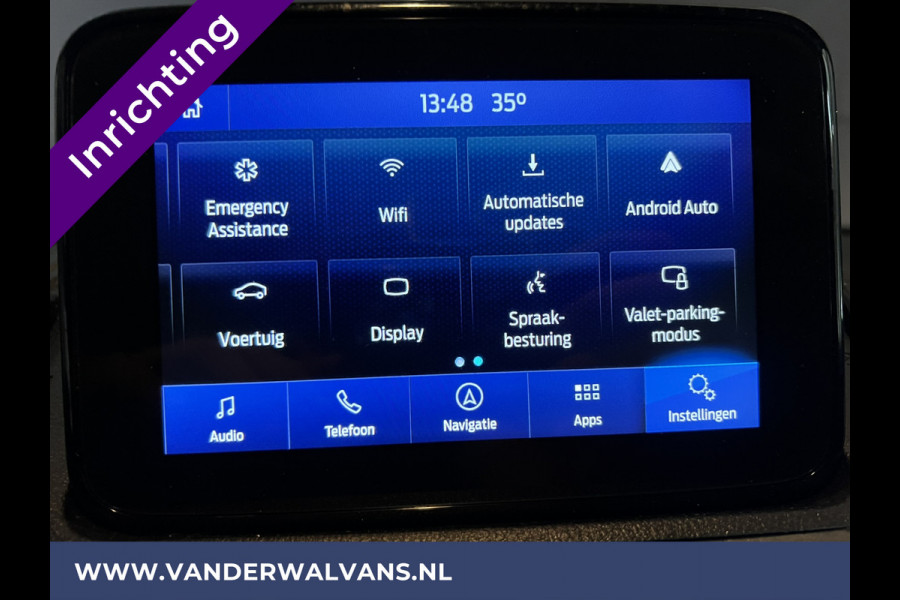 Ford Transit Connect 1.5 EcoBlue 100pk L2H1 Inrichting Euro6 Airco | Camera | Navigatie | Android Auto Cruiscontrole, Verwarmde voorruit, Trekhaak, Dakdragers, Parkeersensoren