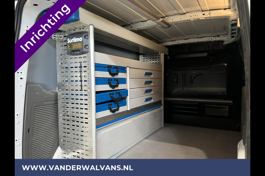 Ford Transit Connect 1.5 EcoBlue 100pk L2H1 Inrichting Euro6 Airco | Camera | Navigatie | Android Auto Cruiscontrole, Verwarmde voorruit, Trekhaak, Dakdragers, Parkeersensoren