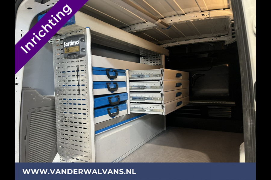Ford Transit Connect 1.5 EcoBlue 100pk L2H1 Inrichting Euro6 Airco | Camera | Navigatie | Android Auto Cruiscontrole, Verwarmde voorruit, Trekhaak, Dakdragers, Parkeersensoren