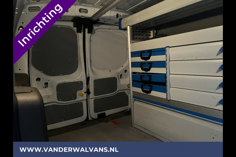 Ford Transit Connect 1.5 EcoBlue 100pk L2H1 Inrichting Euro6 Airco | Camera | Navigatie | Android Auto Cruiscontrole, Verwarmde voorruit, Trekhaak, Dakdragers, Parkeersensoren