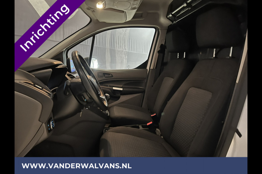 Ford Transit Connect 1.5 EcoBlue 100pk L2H1 Inrichting Euro6 Airco | Camera | Navigatie | Android Auto Cruiscontrole, Verwarmde voorruit, Trekhaak, Dakdragers, Parkeersensoren