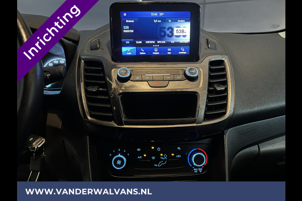 Ford Transit Connect 1.5 EcoBlue 100pk L2H1 Inrichting Euro6 Airco | Camera | Navigatie | Android Auto Cruiscontrole, Verwarmde voorruit, Trekhaak, Dakdragers, Parkeersensoren