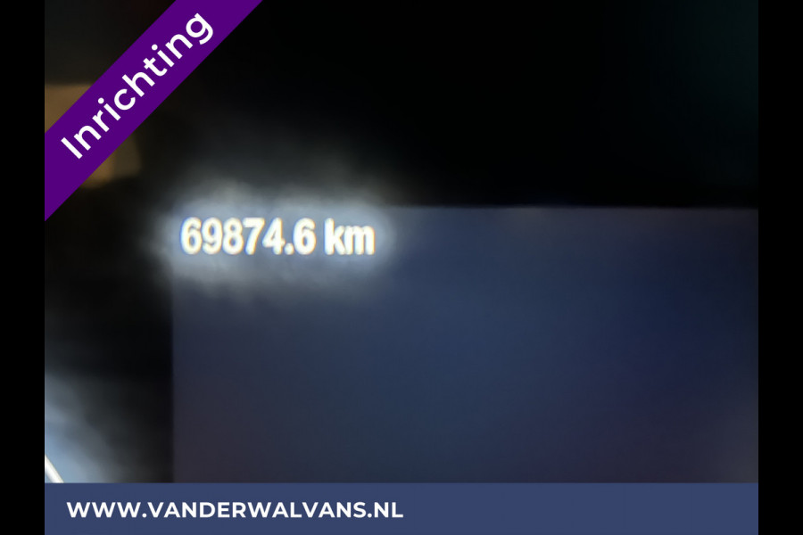 Ford Transit Connect 1.5 EcoBlue 100pk L2H1 Inrichting Euro6 Airco | Camera | Navigatie | Android Auto Cruiscontrole, Verwarmde voorruit, Trekhaak, Dakdragers, Parkeersensoren