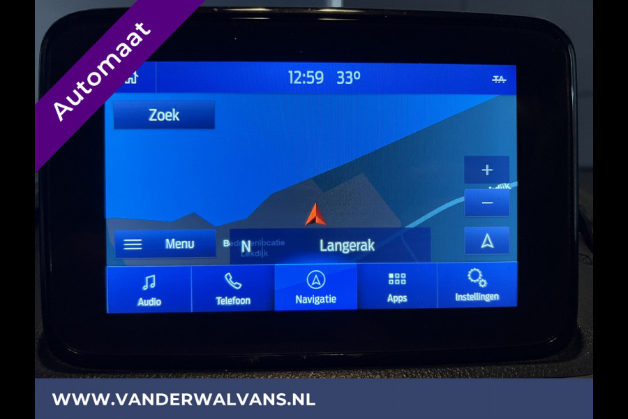 Ford Transit Connect 1.5 EcoBlue 100pk Automaat L2H1 inrichting Euro6 Airco | Camera | Trekhaak | Navigatie Cruiscontrol, Verwarmde voorruit, Parkeersensoren