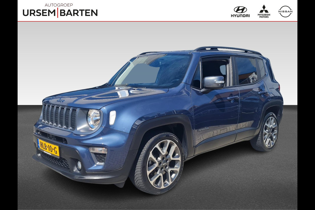 Jeep Renegade 4xe 240 Plug-in Hybrid Electric S | Kenwood Audio | blind-spot | 19" velgen | navigatie Jeep Renegade 4xe 240 Plug-in Hybrid Electric S | Kenwood Audio | blind-spot | 19" velgen | navigatie