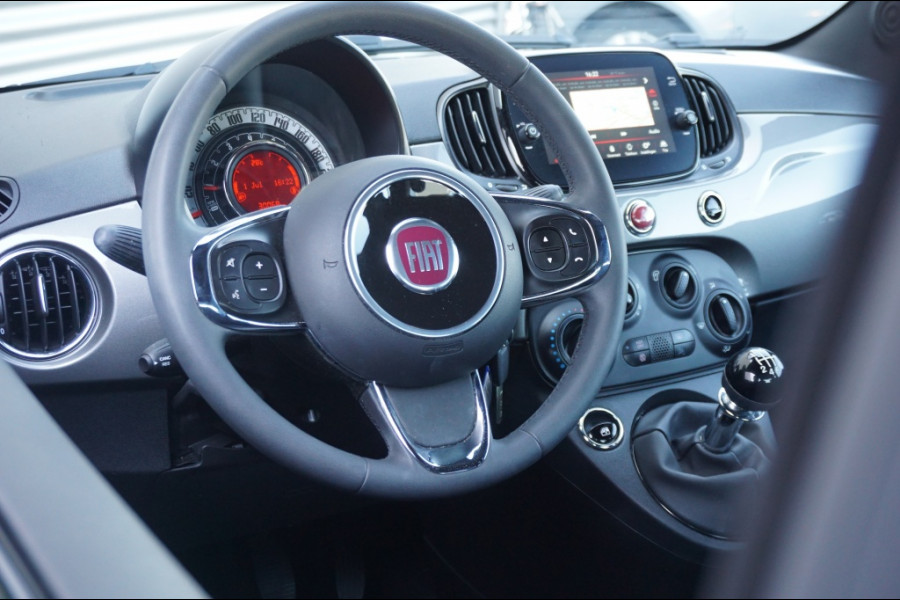 Fiat 500 70PK Hybrid Cult+ NAVI | PARK.SENS | AIRCO | 15'LMV | ORG.NL!