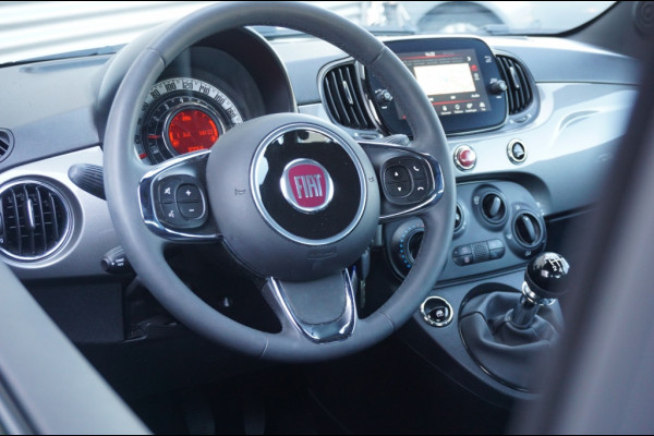 Fiat 500 70PK Hybrid Cult+ NAVI | PARK.SENS | AIRCO | 15'LMV | ORG.NL!