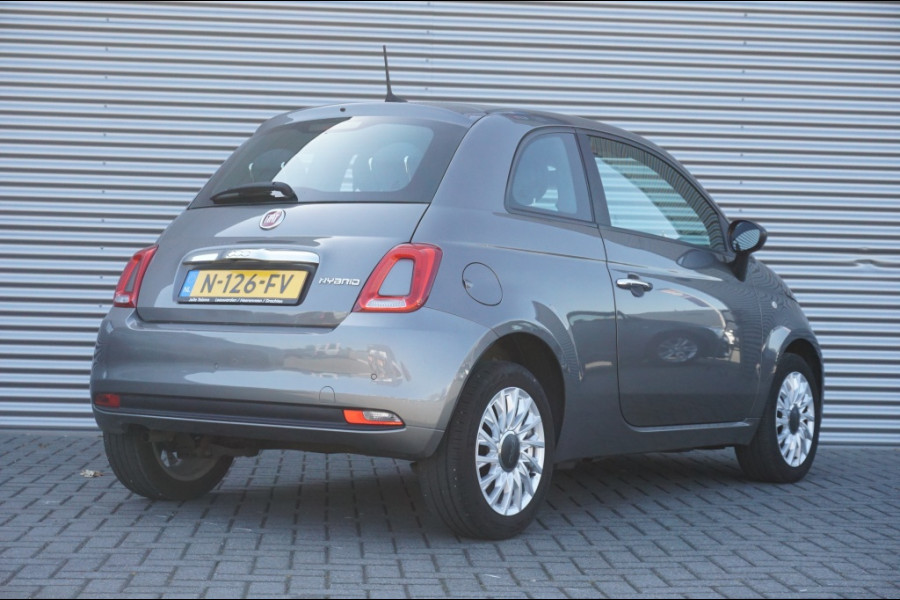 Fiat 500 70PK Hybrid Cult+ NAVI | PARK.SENS | AIRCO | 15'LMV | ORG.NL!