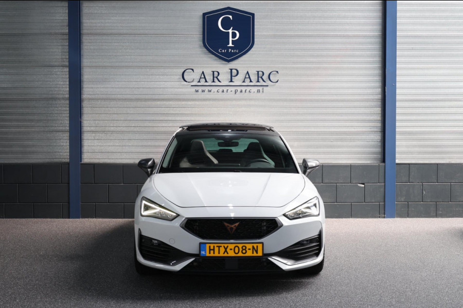 CUPRA Leon 2.0 TSI VZ 300+PK LED/VIRTUAL/SFEER/PANO/HALF LEER+S.VERWARMING/19"/CAM/ACC/ECC/12 MDN GARANTIE!
