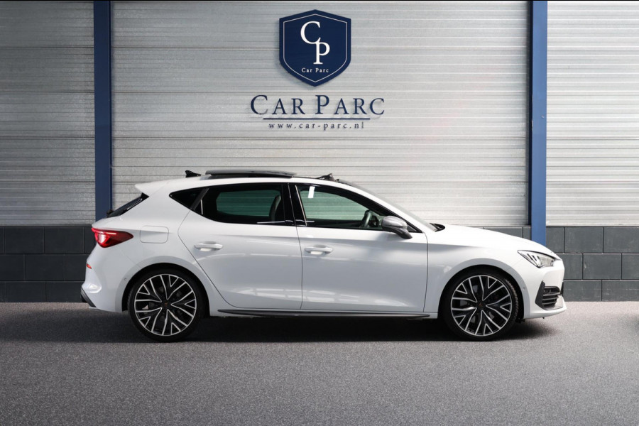 CUPRA Leon 2.0 TSI VZ 300+PK LED/VIRTUAL/SFEER/PANO/HALF LEER+S.VERWARMING/19"/CAM/ACC/ECC/12 MDN GARANTIE!