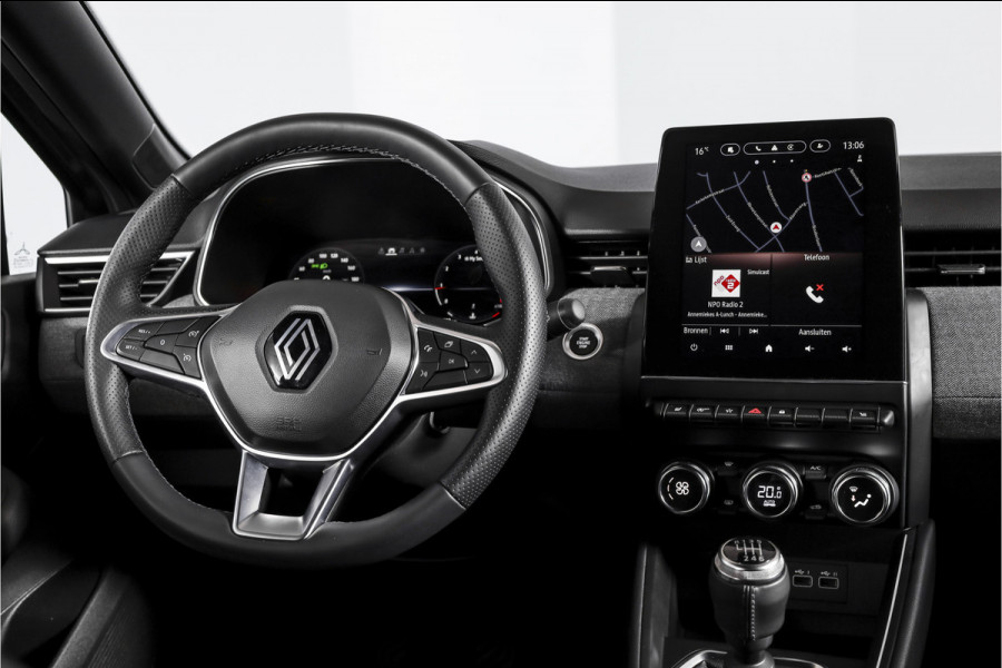 Renault Clio 1.0 TCe 90 PK GPF techno | Dig. Cockpit | Cruise | Stoel-+Stoelverw. | PDC | Camera | NAV + App. Connect | ECC | DAB | LM 16" | 4923