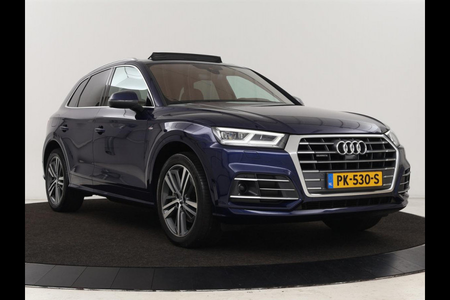 Audi Q5 2.0 TFSI quattro Launch Edition | 1e eigenaar | Panoramadak | Leder | Adaptive cruise | 360 camera | Luchtvering | Stoelverwarming | Navigatie | Elektrische stoelen | Virtual Cockpit | Full LED