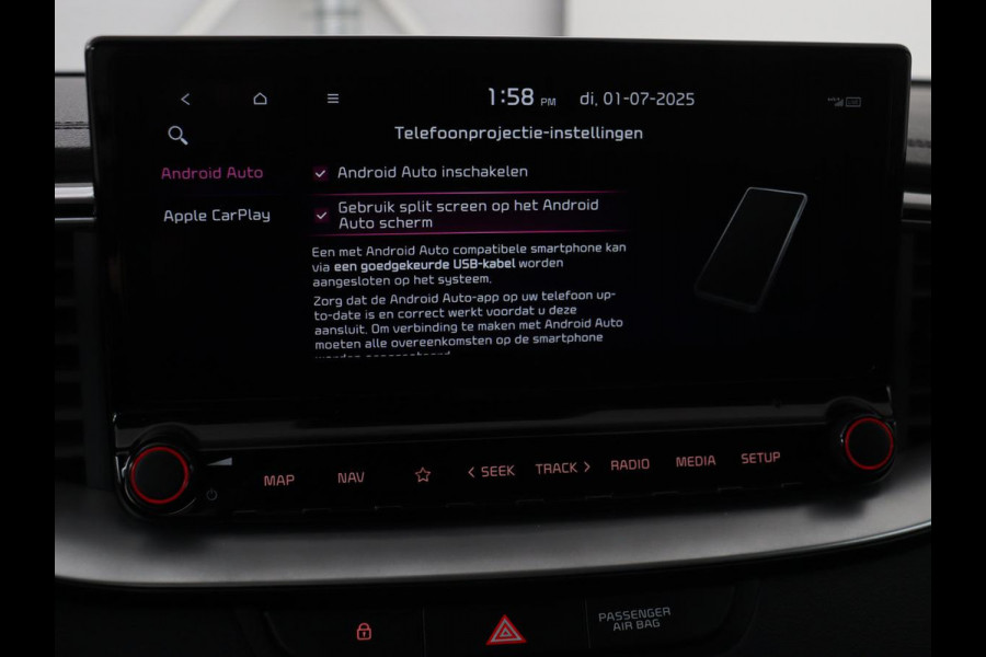 Kia Ceed 1.0 T-GDi GT-Line | Panoramadak | Stoel & stuurverwarming | Leder/Alcantara | Carplay | Camera | Full LED | Keyless | Navigatie