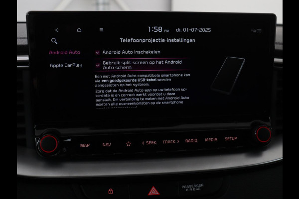 Kia Ceed 1.0 T-GDi GT-Line | Panoramadak | Stoel & stuurverwarming | Leder/Alcantara | Carplay | Camera | Full LED | Keyless | Navigatie