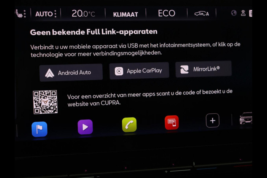 CUPRA Formentor 1.4 e-Hybrid VZ | 245pk | Stoel & stuurverwarming | Trekhaak | 360 camera | Carplay | Adaptive cruise | Navigatie | Sfeerverlichting | Full LED | Keyless | PHEV