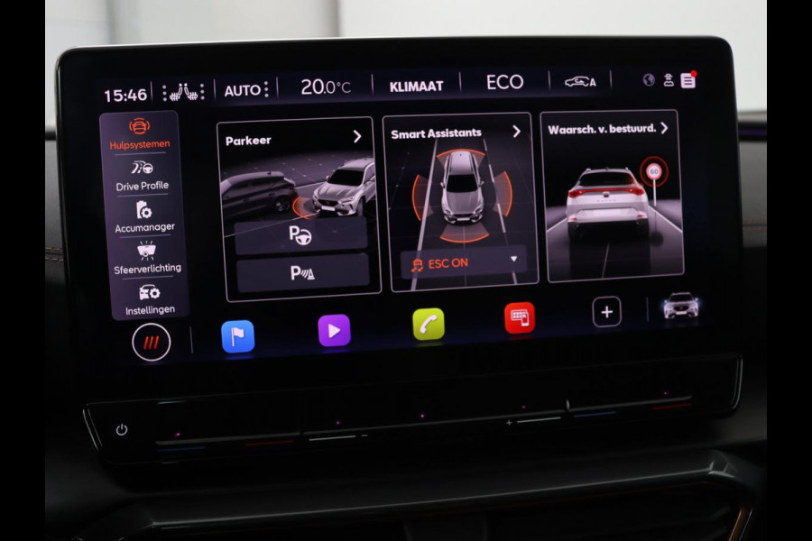 CUPRA Formentor 1.4 e-Hybrid VZ | 245pk | Stoel & stuurverwarming | Trekhaak | 360 camera | Carplay | Adaptive cruise | Navigatie | Sfeerverlichting | Full LED | Keyless | PHEV