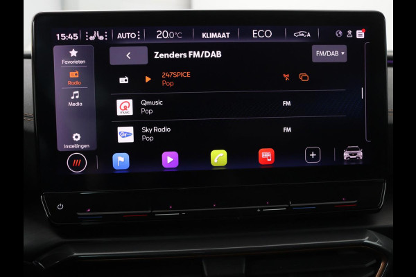 CUPRA Formentor 1.4 e-Hybrid VZ | 245pk | Stoel & stuurverwarming | Trekhaak | 360 camera | Carplay | Adaptive cruise | Navigatie | Sfeerverlichting | Full LED | Keyless | PHEV