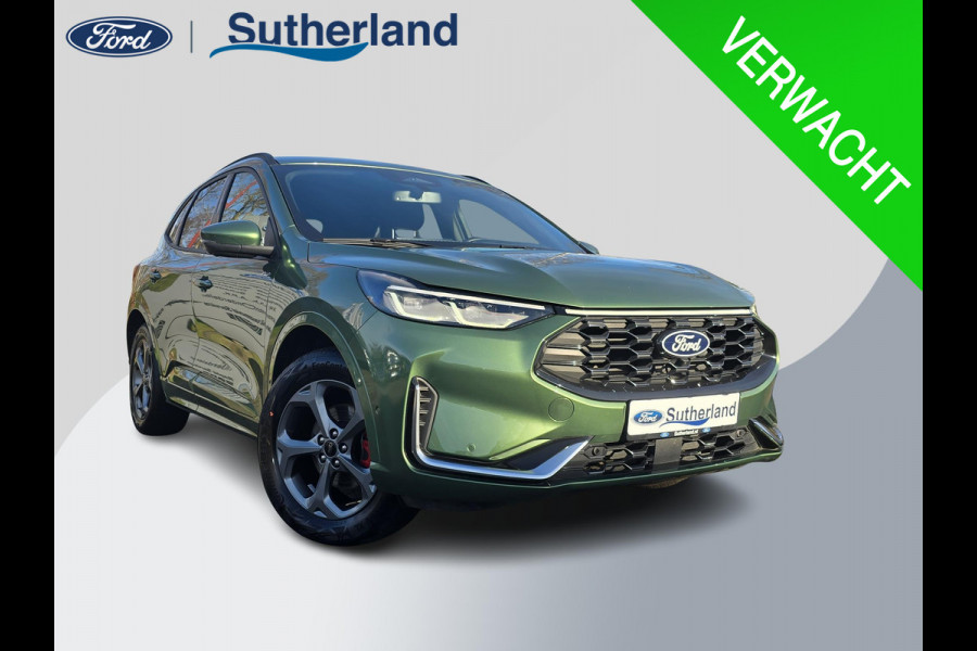 Ford Kuga 2.5 PHEV ST-Line X 243pk Voorraad | Wegklapbare Trekhaak | Winterpack | 2.100kg Trekgewicht | Bursting Green