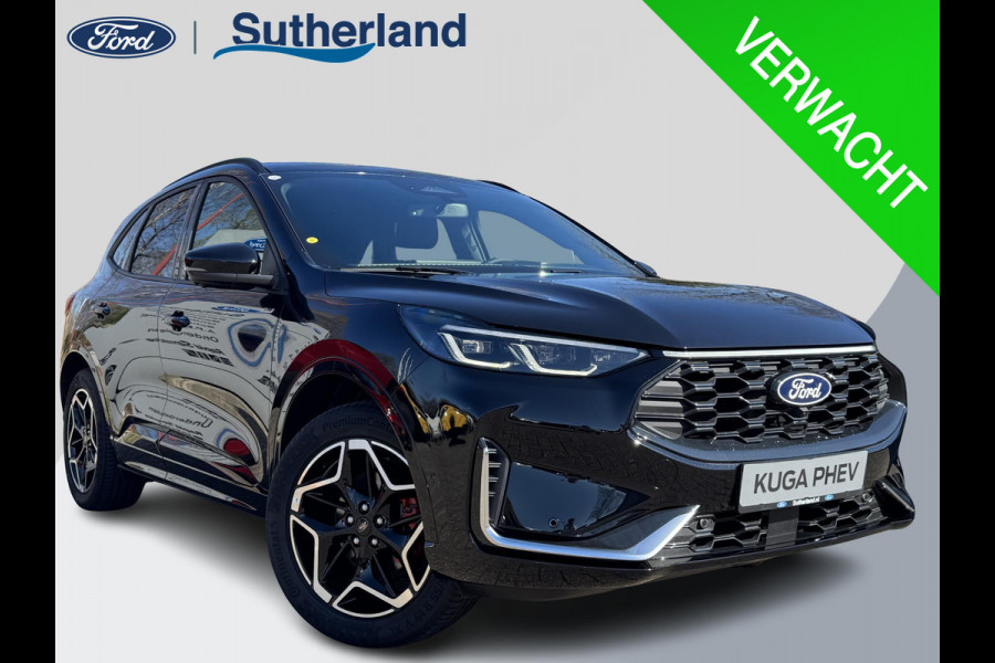Ford Kuga 2.5 PHEV ST-Line X 243pk |  Panoramadak + Technology Pack + Winter Pack + Wegklapbare trekhaak + 19 inch lichtmetalen velgen | Agate black | 2.100 kg trekgewicht