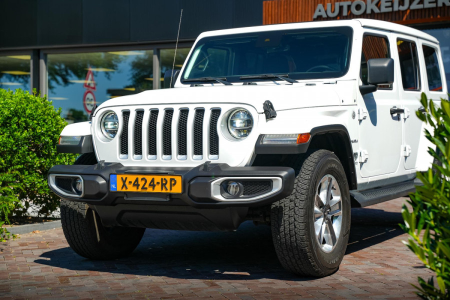 Jeep Wrangler Unlimited 3.6 Panoramadak Adapt. cruise Stoel/stuurverw. Keyless Camera