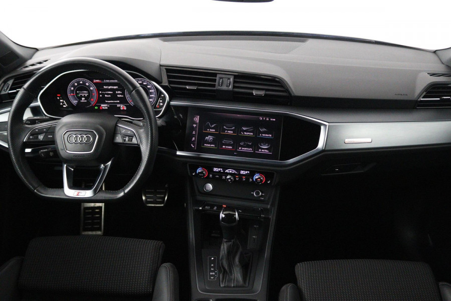Audi Q3 35 TFSI S Line Pro Line S (STOELVERWARMING, LANE-ASSIST, CRUISE, NAVIGATIE, ELEKTR STOELEN, PARKEERSENSOREN, NL-AUTO)