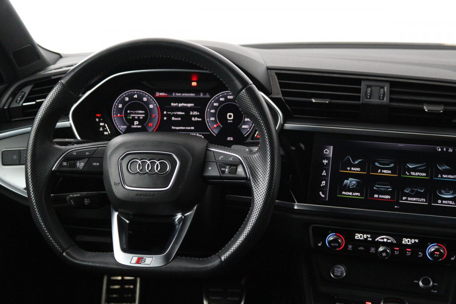 Audi Q3 35 TFSI S Line Pro Line S (STOELVERWARMING, LANE-ASSIST, CRUISE, NAVIGATIE, ELEKTR STOELEN, PARKEERSENSOREN, NL-AUTO)