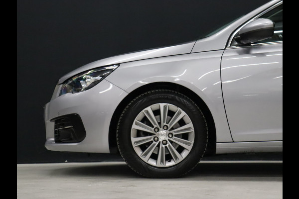 Peugeot 308 SW 1.2 PureTech Blue Lease Premium [TREKHAAK, 6-BAK, APPLE CARPLAY, ANDROID, CAMERA, HALF LEDER, PDC V+A, CRUISE, NIEUWSTAAT]