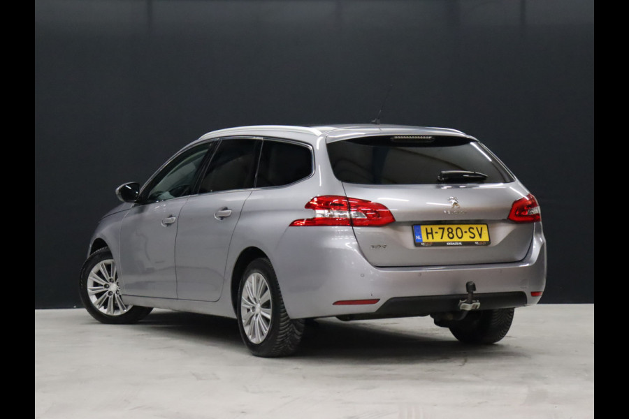 Peugeot 308 SW 1.2 PureTech Blue Lease Premium [TREKHAAK, 6-BAK, APPLE CARPLAY, ANDROID, CAMERA, HALF LEDER, PDC V+A, CRUISE, NIEUWSTAAT]