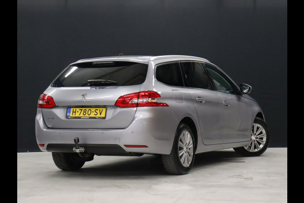 Peugeot 308 SW 1.2 PureTech Blue Lease Premium [TREKHAAK, 6-BAK, APPLE CARPLAY, ANDROID, CAMERA, HALF LEDER, PDC V+A, CRUISE, NIEUWSTAAT]