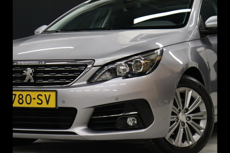 Peugeot 308 SW 1.2 PureTech Blue Lease Premium [TREKHAAK, 6-BAK, APPLE CARPLAY, ANDROID, CAMERA, HALF LEDER, PDC V+A, CRUISE, NIEUWSTAAT]