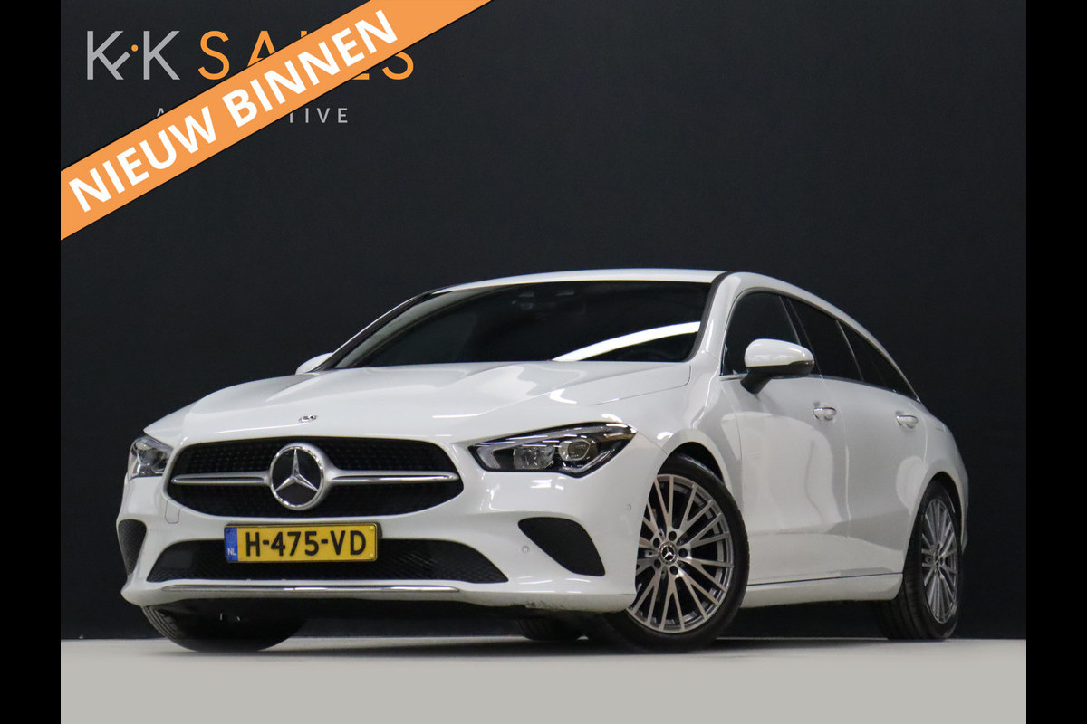 Mercedes-Benz CLA-Klasse Shooting Brake 180 Luxury Line [SFEERVERLICHTING, CAMERA, WIDESCREEN, LED, STOELVERWARMING, PDC, HALF LEDER, CRUISE CONTROL, NIEUWSTAAT]