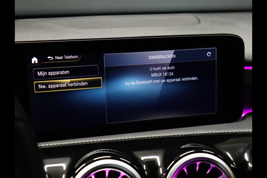 Mercedes-Benz A-Klasse 250 e Luxury Limited Sport [SFEERVERLICHTING, CAMERA, VOL LEDER, STOELVERWARMING, PDC V+A, BLUETOOTH, CRUISE, CLIMATE, NIEUWSTAAT]