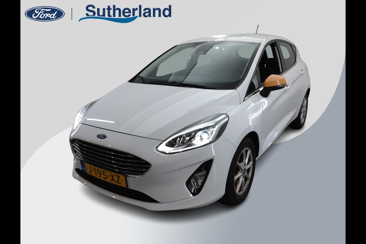 Ford Fiesta 1.0 EcoBoost Titanium | 95pk | Navigatie | Winter Pack | Lichtmetalen velgen | Cruise control Ford Fiesta 1.0 EcoBoost Titanium | 95pk | Navigatie | Winter Pack | Lichtmetalen velgen | Cruise control