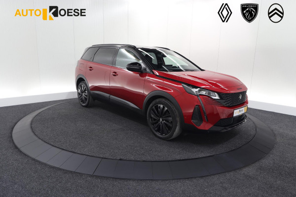 Peugeot 5008 PureTech 130 EAT8 GT Black Pack | Elektrische Kofferklep | Camera | Adaptieve Cruise Control | Dodehoekdetectie