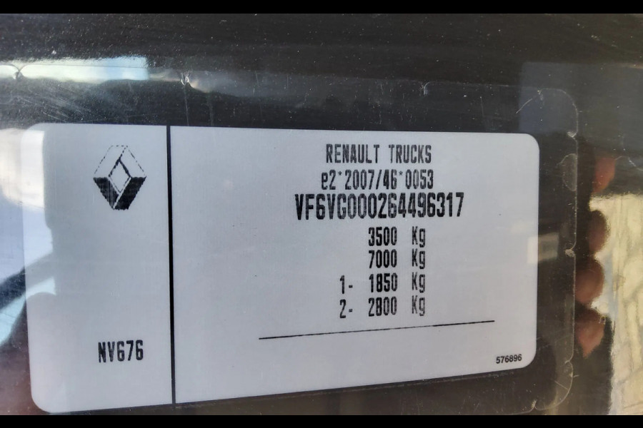 Renault Master 165.35 BE COMBI 3500 PLUS - EURO 6