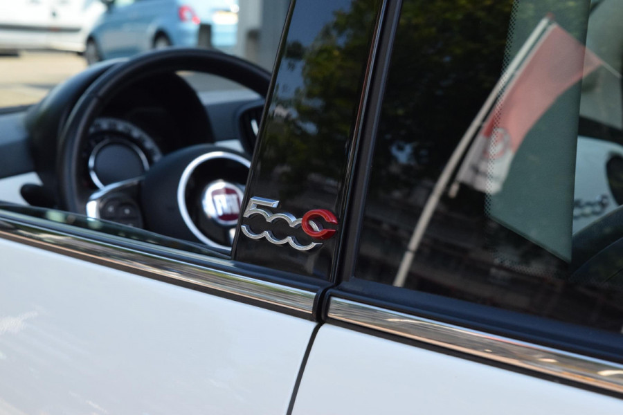 Fiat 500C 0.9 TwinAir Turbo Lounge Nav|16"|PDC|Lage km!