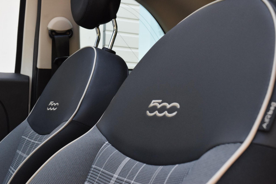 Fiat 500C 0.9 TwinAir Turbo Lounge Nav|16"|PDC|Lage km!