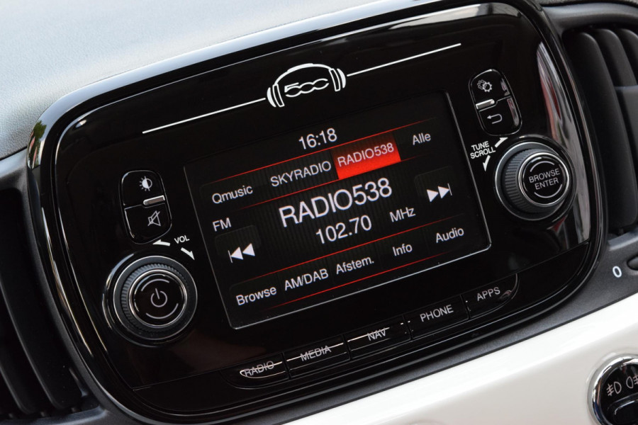 Fiat 500C 0.9 TwinAir Turbo Lounge Nav|16"|PDC|Lage km!