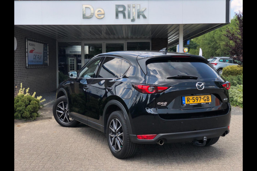 Mazda CX-5 2.5 SkyActiv-G 194 GT-M 4WD | Trekhaak, Leder, Navi, Stoel+Stuurverw., Memory, Carplay/Android | Goed onderhouden! |