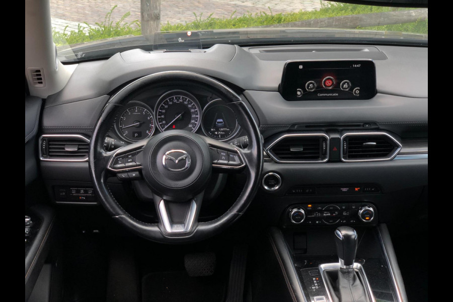 Mazda CX-5 2.5 SkyActiv-G 194 GT-M 4WD | Trekhaak, Leder, Navi, Stoel+Stuurverw., Memory, Carplay/Android | Goed onderhouden! |
