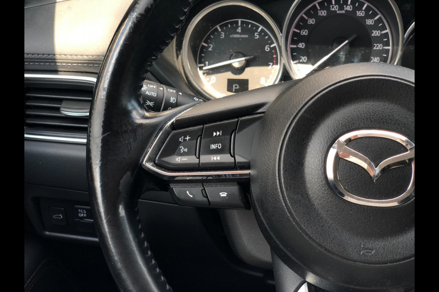 Mazda CX-5 2.5 SkyActiv-G 194 GT-M 4WD | Trekhaak, Leder, Navi, Stoel+Stuurverw., Memory, Carplay/Android | Goed onderhouden! |
