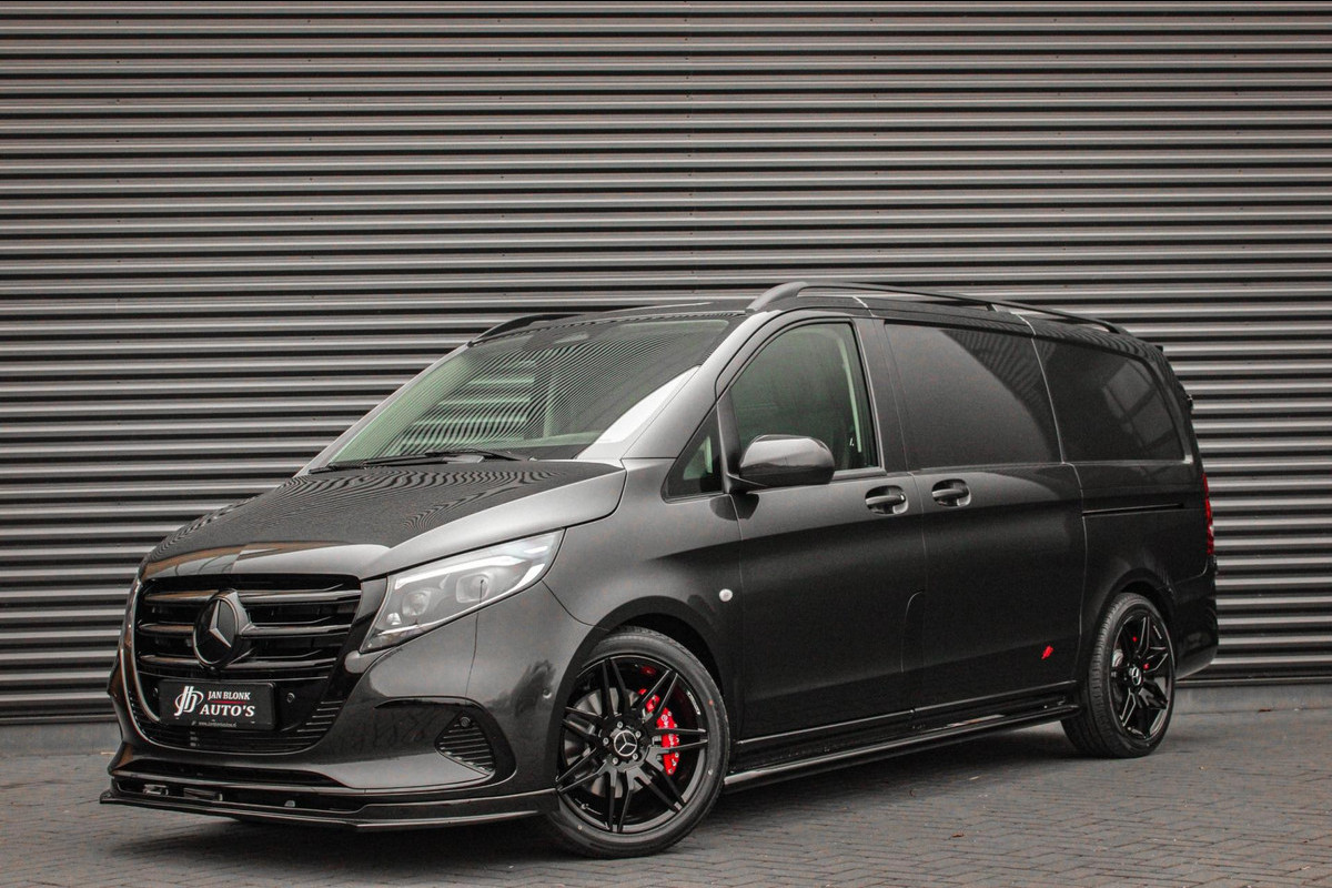 Mercedes-Benz Vito 119 CDI L2 SELECT LANG LEDEREN BEKLEDING / 2XSCHUIFDEUR / BPM VRIJ / VERLAAGD / AMG / APPLE CARPLAY / FULLBLACK Mercedes-Benz Vito 119 CDI L2 SELECT LANG LEDEREN BEKLEDING / 2XSCHUIFDEUR / BPM VRIJ / VERLAAGD / AMG / APPLE CARPLAY / FULLBLACK