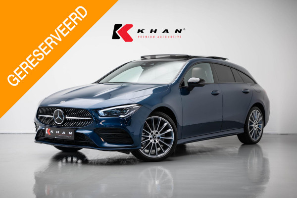 Mercedes-Benz CLA-Klasse Shooting Brake CLA250 e AMG Line |Pano|Leder|Ambient|Trekhaak|Adaptive|