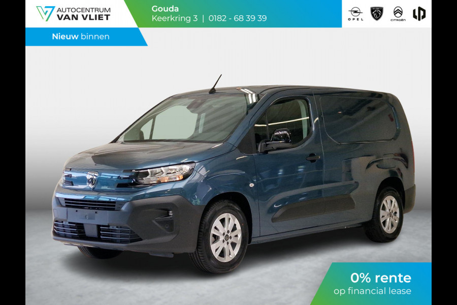 Peugeot e-Partner L2 50 kWh | 0% rente | 8 jaar garantie | Pakket Comfort Connect | Pakket Drive Assist | betimmering |  velgen | Climate Control