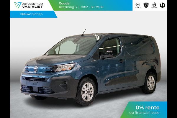 Peugeot e-Partner L2 50 kWh | 0% rente | 8 jaar garantie | Pakket Comfort Connect | Pakket Drive Assist | betimmering |  velgen | Climate Control